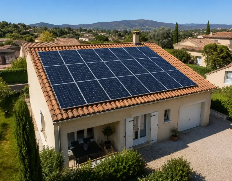 Prime à l'autoconsommation panneaux solaires Chabrillan — aide financière de l'État